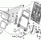 SXS700 Rear seat