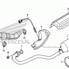 TRX420FE1 Глушитель