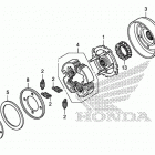 TRX420TM1 Муфта стартера