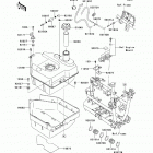 Brute Force 750 4x4i EPS (KVF750-JEF) ТОПЛИВНЫЙ БАК