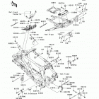 KFX450R (KSF450-BEF) Рама ,крепежные детали