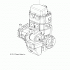 SPORTSMAN 800 EFI 6X6 FOREST - A14CF76FA Двигатель длинный блок