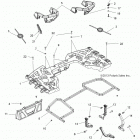 SPORTSMAN TOURING EPS 850/HO - A14DN8EAH/EAQ/EAR Задняя засть багажник