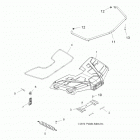 SPORTSMAN 400 HO 4X4/SE - A14MH46AA/AH/MS46AA Body, storage, front