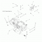SPORTSMAN 400 HO 4X4/SE - A14MH46AA/AH/MS46AA Крепеж КПП