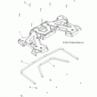 SPORTSMAN 570 EFI EPS FOREST - A14MH5EFJ Body, rear rack