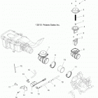 SPORTSMAN FOREST TRACTOR 500 - A14MN50EM/EA Engine, speed control