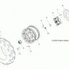 SPORTSMAN FOREST TRACTOR 500 - A14MN50EM/EA Колеса перед