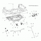 SPORTSMAN X2 550 INTL - A14TN55FA Body, box frame and latch