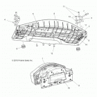 SPORTSMAN X2 550 INTL - A14TN55FA Body, seat, passenger, bottom