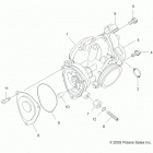 SPORTSMAN X2 550 EPS - A14TN5EAA/EAD Корпус дросселя