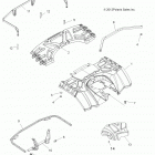 SPORTSMAN 550 EPS/XP EPS - A14ZN5EAB/C/M/S Body, rear cab and rear rack