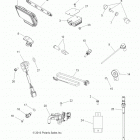 SPORTSMAN FOREST 850 - A14ZN8EFP Electrical, switches, sensors, ecu and control modules