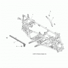 SPORTSMAN FOREST 850 - A14ZN8EFP Chassis, main frame