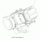 A13MH50TD SPORTSMAN 500 HD Двигатель