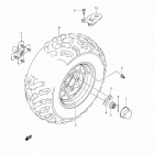 LT-A500X,Z Left rear wheel (lt-a500xl3 e33)