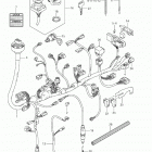 LT-A500X,Z Wiring harness (lt-a500xl3 e28)