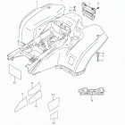 LT-A750X,Z Rear fender (lt-a750xl3 e28)