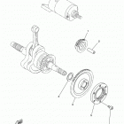 GRIZZLY 350 2WD YFM350TER/YFM350TEG/YFM350TEL Муфта стартера