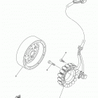 GRIZZLY 450 EPS YFM450PER/YFM450PEG/YFM450PEL Генератор