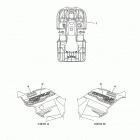 GRIZZLY 450 EPS YFM450PER/YFM450PEG/YFM450PEL Наклейки