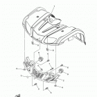 GRIZZLY 350 4WD YFM35FGDGR/YFM35FGDR/YFM35FGDL Переднее крыло
