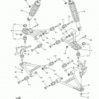 GRIZZLY 350 4WD YFM35FGDGR/YFM35FGDR/YFM35FGDL Передняя подвеска колес