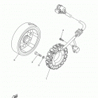 GRIZZLY 350 4WD YFM35FGDGR/YFM35FGDR/YFM35FGDL Генератор
