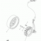 GRIZZLY 450 4WD YFM45FGDL/YFM45FGDGR Генератор