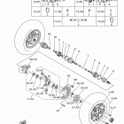 GRIZZLY 450 EPS 4WD YFM45FGPDL Переднее колесо