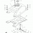 GRIZZLY 450 EPS 4WD YFM45FGPDR/YFM45FGPDG ТОПЛИВНЫЙ БАК
