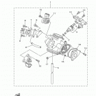 GRIZZLY 550 4WD YFM5FGDGR/YFM5FGDL Корпус дроселя в сборе