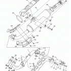 GRIZZLY 700 EPS 4WD YFM7FGPDL Выхлопная система