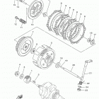 RAPTOR 125 YFM125RDW/YFM125RDL Сцепление