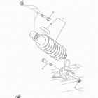 RAPTOR 125 YFM125RDW/YFM125RDL Задняя подвеска