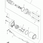 RAPTOR 125 YFM125RDW/YFM125RDL ПУСКОВОЙ ЭЛЕКТРОДВИГАТЕЛЬ