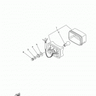 RAPTOR 125 YFM125RDW/YFM125RDL Задний фонарь