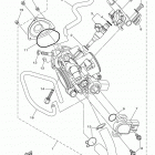 YFZ450R YFZ45RDL/YFZ45RDW Корпус дроселя в сборе