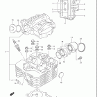 LT-F250 Ozark 250 ГОЛОВКА ЦИЛИНДРА