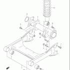 LT-F250 Ozark 250 Rear swingingarm