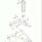 LT-F400 KingQuad Suspension arm