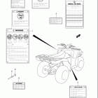 LT-F400F KingQuad 400FS 4x4 Наклейки