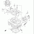 LT-F400F KingQuad 400FS 4x4 ГОЛОВКА ЦИЛИНДРА