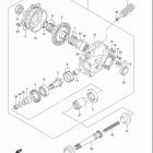 LT-F400F KingQuad 400FS 4x4 Редуктор задний