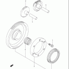 LT-F400F KingQuad 400FS 4x4 Муфта стартера