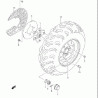 LT-F400F KingQuad 400FS 4x4 Переднее колесо