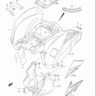 LT Z250 QUADSPORT Z250 Заднее крыло