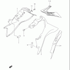 LT Z90 QuadSport Z90 Fuel tank cover