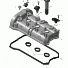 SPARK ACE 900 (2up) 01- valve cover _73r1411b