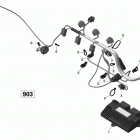 SPARK ACE 900 HO (2up And 3up) 10- engine harness and electronic module ace 900 ho_51r1...